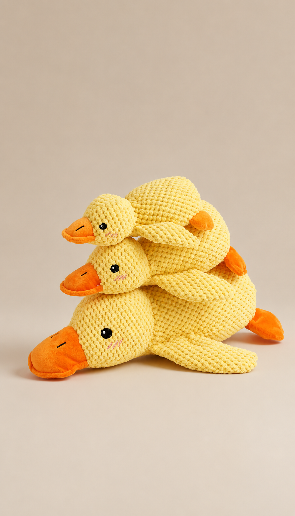 QuackStack Plush Duck Pet Toy