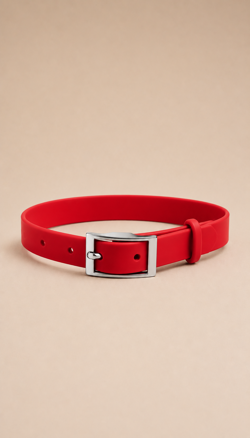Luna Waterproof Silicone Dog Collar